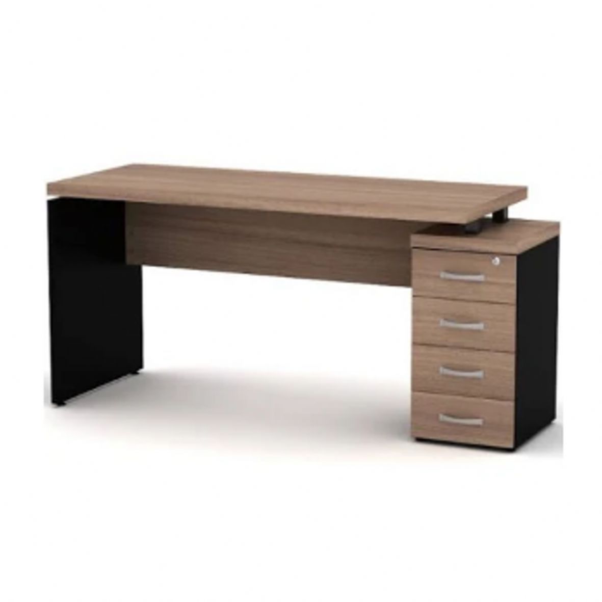 Mesa PE 400 Com Pé gaveteiro 04 Gavetas PD- 1,64x0,60x0,74 (CxLxA)